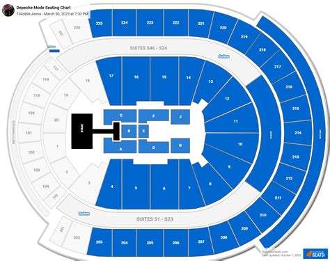 T-Mobile Arena Concert Seating Chart - RateYourSeats.com