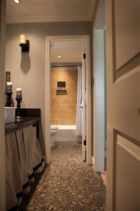 Black Pearl Granite in an Austin Spa Style Bathroom