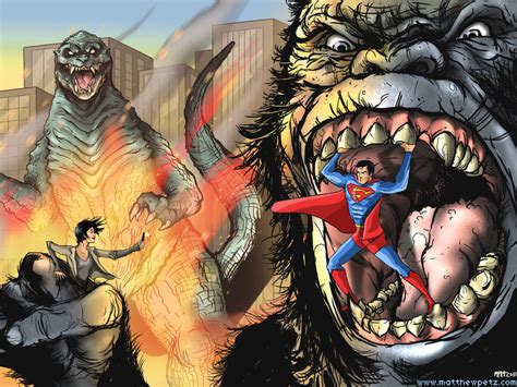 Superman vs Godzilla Vs King Kong | Crossover | Know Your Meme