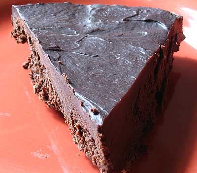 Flourless Chocolate Cake with Bittersweet Chocolate Glaze | Lisa's Kitchen | Vegetarian Recipes ...