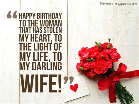 Happy Birthday Wife Quotes In English - ShortQuotes.cc