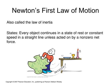 Newtons First Law Worksheet