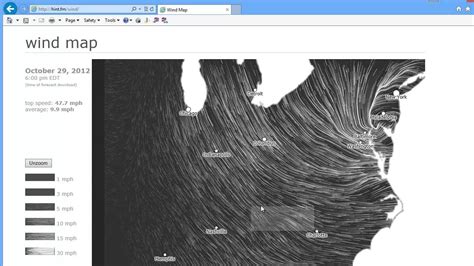 United States Online Interactive Wind Map - YouTube