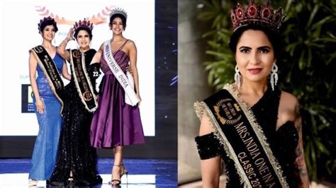 Mrs India One in a Million 2023,Season 4, Rupika Grover (Classic category)