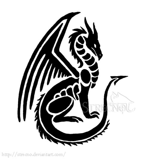 Small Dragon Tattoo by Strecno on DeviantArt