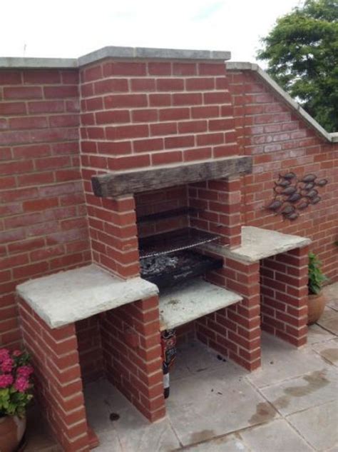 25 Best DIY Backyard Brick Barbecue Ideas | Brick built bbq, Brick bbq, Diy outdoor fireplace