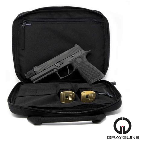 Single Soft Pistol Case - Grayguns