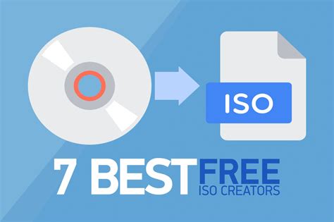 7 Best Free ISO Creators You Can Try