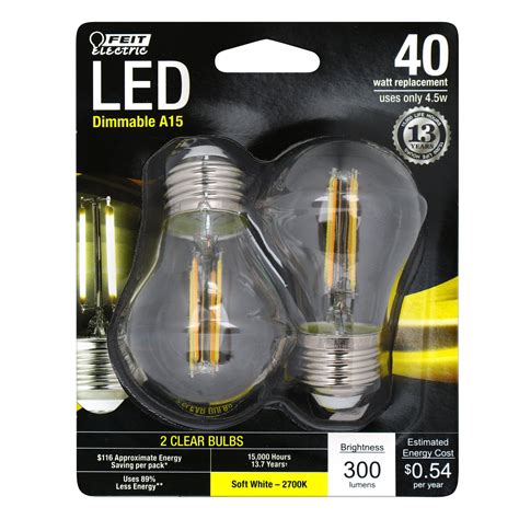 300 Lumen 2700K Dimmable LED - Bulb Center