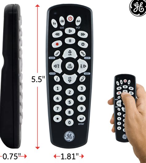 Best GE 3 Device Universal Remotes For Your Device - General Electric Codes