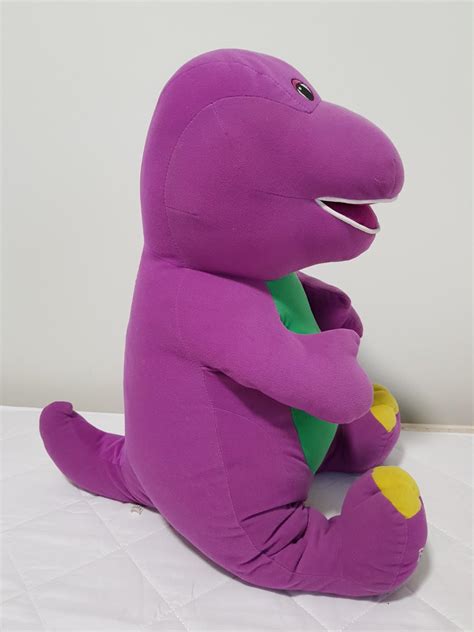 Large Barney Plush Toy, Hobbies & Toys, Toys & Games on Carousell