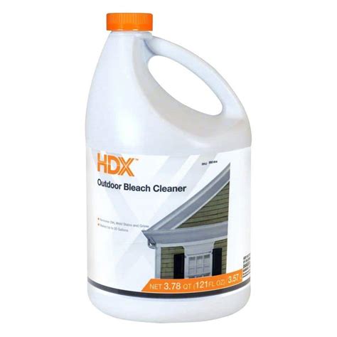 HDX 121 oz. Outdoor Bleach Cleaner-23948948211 - The Home Depot