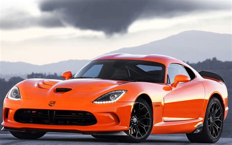 Dodge Viper, Car, Sports Car, Orange Wallpapers HD / Desktop and Mobile ...