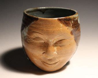 ceramic face | Ceramic Head Planter Face Vessel Fl ower Pot Buddha ...