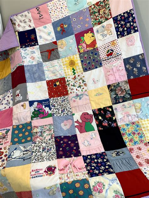 Original Memory Clothes Quilt, 48x60 – The Patchwork Bear