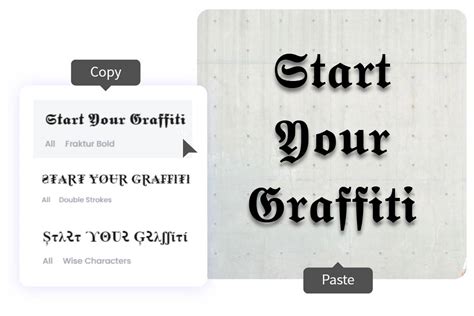 Graffiti Font Generator: Create Graffiti Letter Font Online | Fotor