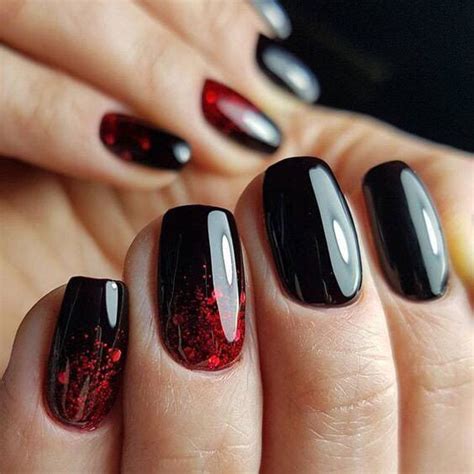 99 + Trending Black Nails Art Manicure Ideas – OSTTY