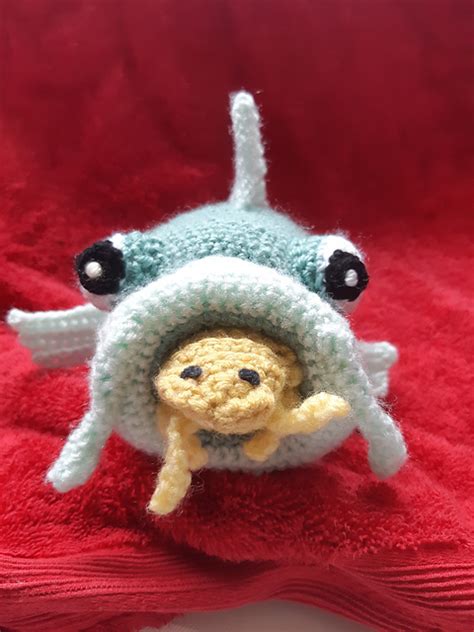 Ravelry: Cymothoa exigua, the parasitic isopod pattern by Marg Crawford