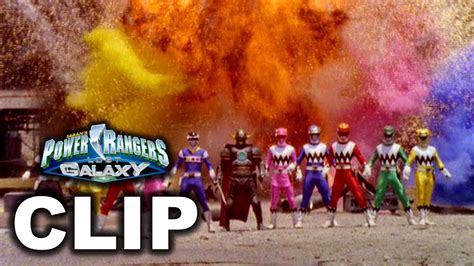 Power Rangers Lost Galaxy - In Space Teamup Fight Scene ('To The Tenth ...