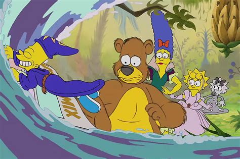 'The Simpsons' Get Disney-Style Animation Couch Gag