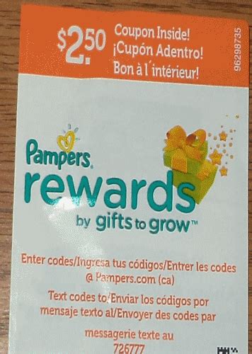 2 Pampers Rewards codes by Gifts to Grow. | Pampers rewards, Coding ...