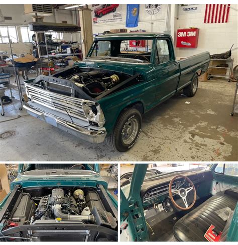 Project Update! 1967 Ford F-100 Pickup Truck frame-off restoration coming together nicely. Love ...