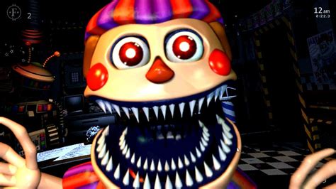 NIGHTMARE BB. JUMPSCARE!! Ultimate Custom Night - YouTube