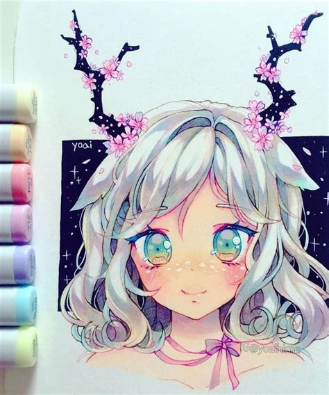 [35+] Drawing Anime Girl With Copic Markers