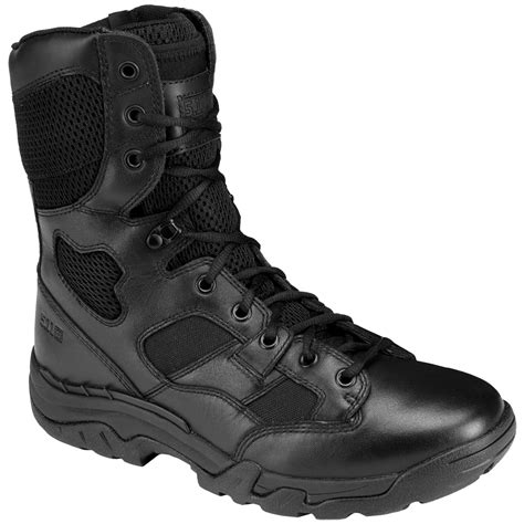 5.11 Taclite 8" Side Zip Mens Tactical Patrol Boots Police Security ...