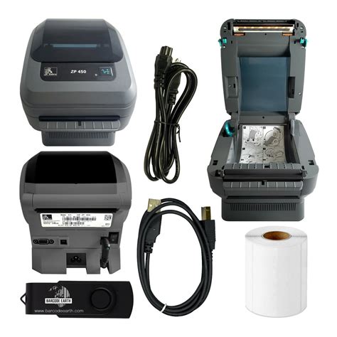 Zebra ZP450 Thermal Label Printer eBay PayPal UPS FedEx USPS Endicia USPS Stamps – Barcodeearth