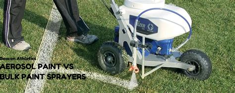 Paint Sprayers for Athletic Fields: Aerosol vs Bulk Paint | Beacon Athletics