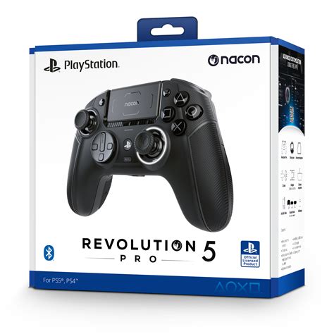 Køb Revolution 5 Pro Controller - Black - Black - PlayStation 5 - Standard - Engelsk