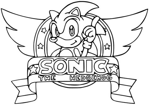 Sonic Coloring Pages - Free Printable Coloring Pages for Kids