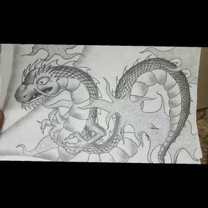 Tattoo uploaded by rhino74 • #serpent #dragon #drawing • Tattoodo