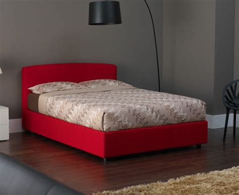 Red Storage Bed, Red Ottoman Bed | Ottoman bed, Bed, Storage bed