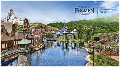 'World of Frozen' to Open on November 20 at Hong Kong Disneyland Resort