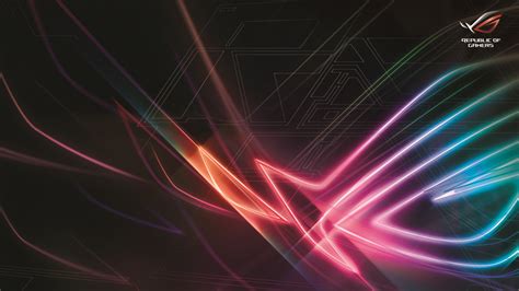 4K ASUS ROG (Republic of Gamers) Strix Logo 3840x2160 UHD Wallpaper. | Soyut, Masaüstü duvar ...