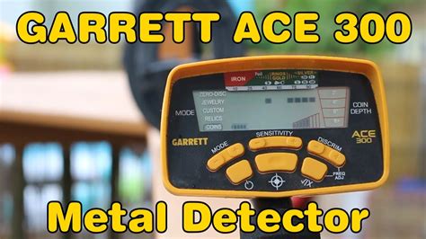 Garrett Ace 300 Metal Detector Great beginner detector - YouTube