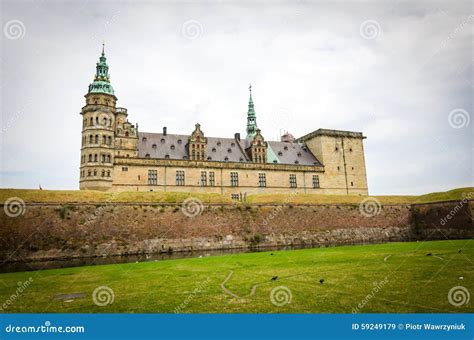 Helsingor castle stock image. Image of tower, medieval - 59249179