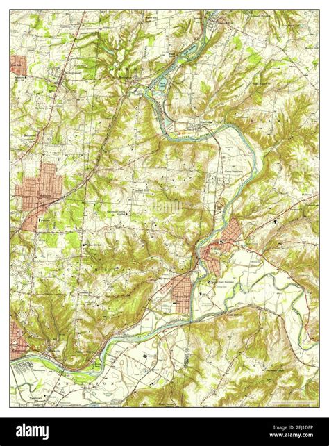 Madeira, Ohio, map 1953, 1:24000, United States of America by Timeless Maps, data U.S ...