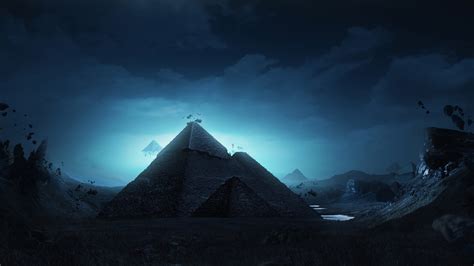 Surreal Pyramids 4K Wallpapers | HD Wallpapers | ID #27376
