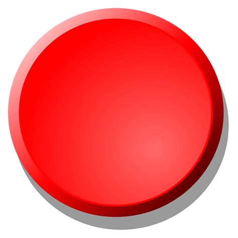 Red Button PNG Transparent Images Free Download | Vector Files - Clip Art Library