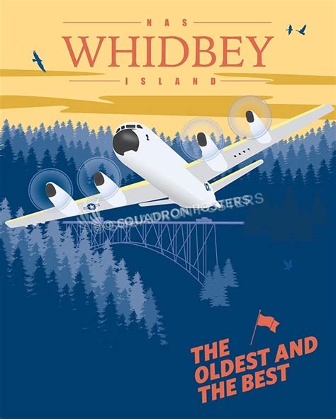 NAS Whidbey Island P-3 - Squadron Posters