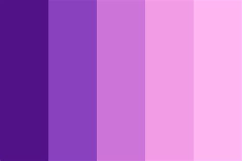 Purple Pinky Hues Color Palette