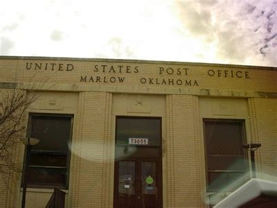 Marlow, OK - 73055 - U.S. Post Offices on Waymarking.com