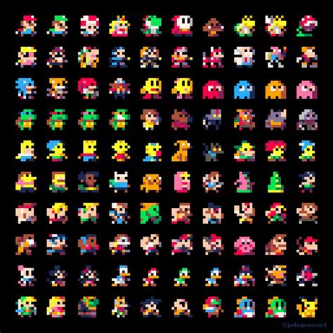 290 best images about Retro / 8-bit / Pixel Art on Pinterest