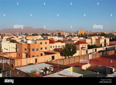 The view on the center of Hail city, Saudi Arabia Stock Photo - Alamy