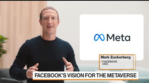 Watch Facebook Changes Name to Meta - Bloomberg