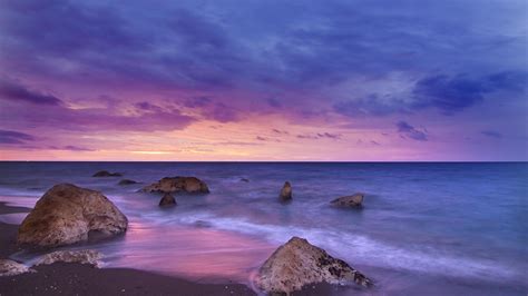 Ocean Sunset Wallpaper - Mobile & Desktop Background