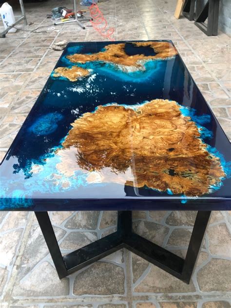 Custom epoxy resin table epoxy table epoxy dining table etsy – Artofit